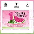 thumbnail image 5 of Watermelon 1st Birthday Decorations One In A Melon Balloons Garland with Watermelon Backdrop for Girl 1st Birthday Party, 5 of 6