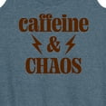 thumbnail image 3 of Instant Message - Chaos Caffeine Mom - Women's Racerback Tank Top, 3 of 6