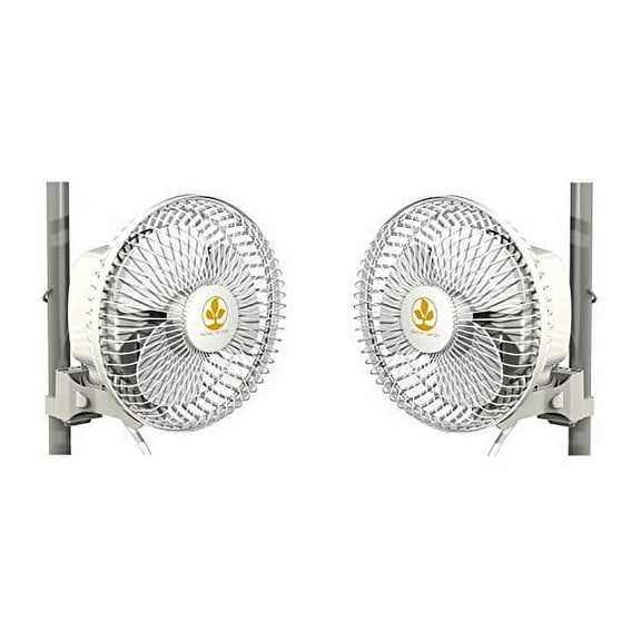 Monkey Fan 16W Fits 0.63" - 0.83" Inch Grow Tent Poles - 2 Pack