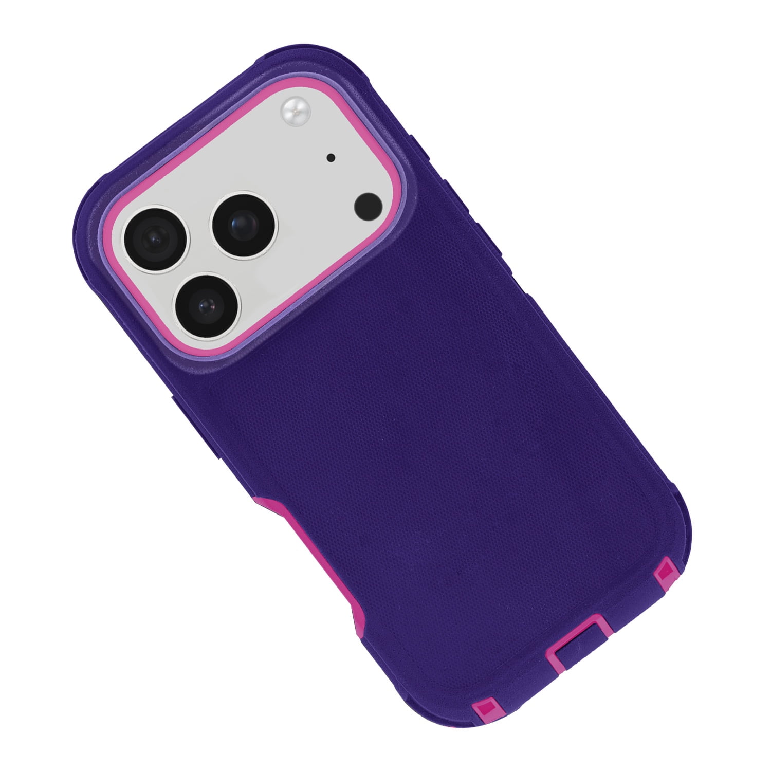 Drop Resistant Case for iPhone 17 Pro Max - Purple and Pink