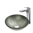 thumbnail image 5 of VIGO Simply Silver Glass Vessel Sink and Blackstonian Faucet Set, Chrome, 5 of 5