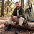 thumbnail image 2 of MeMoride Men's Waterproof Hiking Boots Breathable Non-Slip Outdoor Trekking Shoes for Camping & Hiking, 2 of 6
