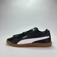 thumbnail image 2 of PU & MA Club 5v5 Black Leather Gum Sole Athletic Lifestyle Shoes Men's Size 12, 2 of 6