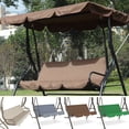 thumbnail image 2 of 150cm Swing Cover Chair Waterproof Patio Garden Outdoor Replacement Cover Coffee, 2 of 8