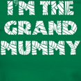 thumbnail image 3 of CafePress - I'm The Grand Mummy Women's Dark T Shirt - Women's Traditional Fit Dark T-Shirt, 3 of 4