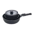 thumbnail image 3 of Luzkey Kitchen Cookware Set Pots and Pans Set Sturdy Easy to Clean Non Sticky Detachable Handle for Picnic Hiking Restaurant Camping, 3 of 8
