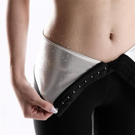 Women Sauna Sweat Pants Hot Thermo Slimming Workout Leggings High Waist Fitness Exercise Training Thigh Shorts