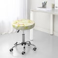 thumbnail image 7 of Bingfone Lemon Potatoes Padded Round Bar Stool Cover Cushion with Elastic Fabric Round Chair Seat - Lemon Potatoes, 7 of 7