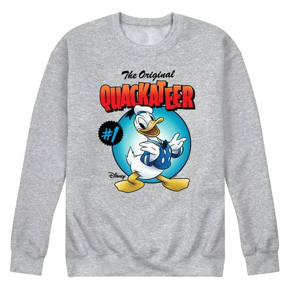 Disney - Quackateer - Men's Crew Neck Fleece Pullover