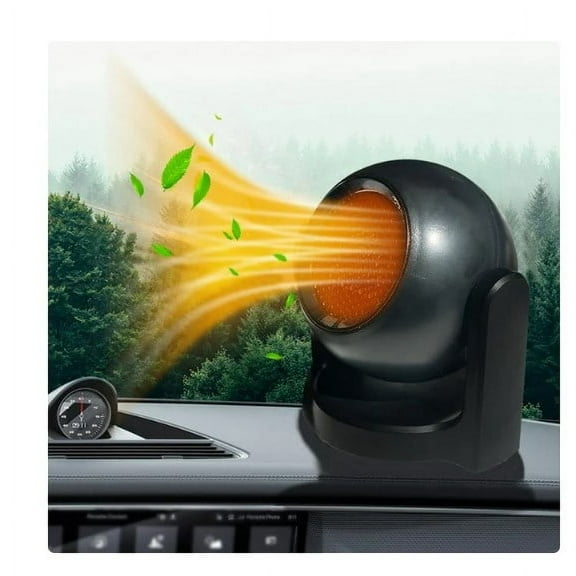 Banghong Car Heater That Plugs into Cigarette Lighter, Portable Heater Fan Windshield Defogger and Defroster Fan for Cars, 2V 20W