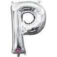 thumbnail image 1 of ANAGRAM INT 16" LETTER P SILVER, 1 of 1