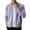 Purple, variant on IWRICH Men's Ribbed Stand Collar Knit Jacket Full Zip Textured Cardigan for Casual Office Wear White XL