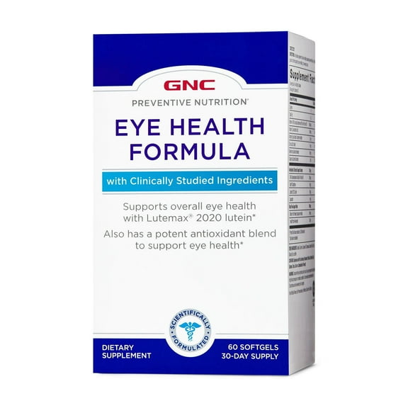 GNC Eye Health Formula, Supports Eye Health with Lutein