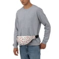 thumbnail image 3 of Pofeuu Vintage Christmas Reindeer Print Sling Bag for Women Men Crossbody Sling Backpack Travel Hiking Chest Bag Daypack, 3 of 7
