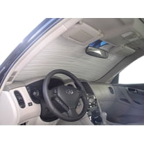 HeatShield, The Original Windshield Sun Shade, Custom-Fit for Infiniti QX50 SUV 2014, 2015, 2016, 2017, Silver Series