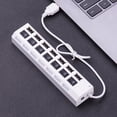 thumbnail image 1 of USB 3.0 HUB 2.0 HUB Multi USB Splitter 4/7 Port Expander Multiple USB 3 Hab Use Power Adapter Card Reader For PC, 1 of 4