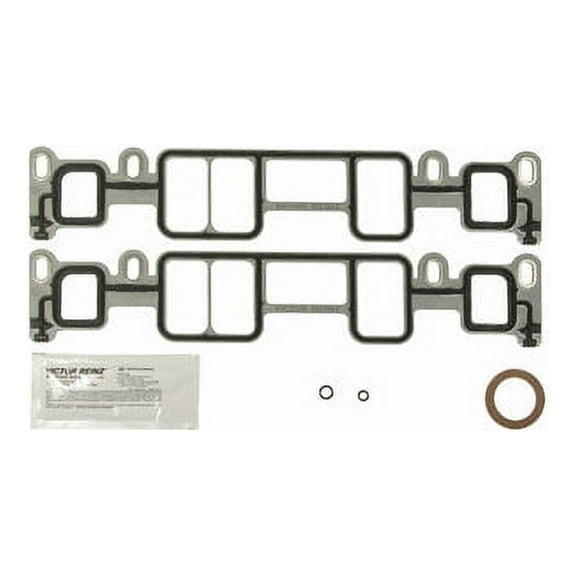Intake Manifold Gasket Set - Compatible with 1999 - 2013 GMC Sierra 1500 2000 2001 2002 2003 2004 2005 2006 2007 2008 2009 2010 2011 2012