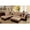 Beige, variant on Ainehome Furniture 3 PCS Sectional Sofa Set, L-Shaped Sectional Couch 103" W for Living Room, with Storage Ottoman and Matching Pillows (Left Hand Facing, Espresso)