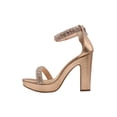 thumbnail image 3 of SANDALIA DE VESTIR Y FIESTA DE DAMA ORO ROSADO SINTETICO MARCA LEON 63389, 3 of 4