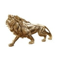 thumbnail image 5 of CoudarTitie Lion Statue Collection Decoration Resin Figurine for Fireplace Indoor Office, 5 of 9