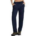 thumbnail image 2 of FEN AI Women's Pants Quick Dry Lightweight Hiking Pant Water Resistant Wrok Cargo Pants, 2 of 4