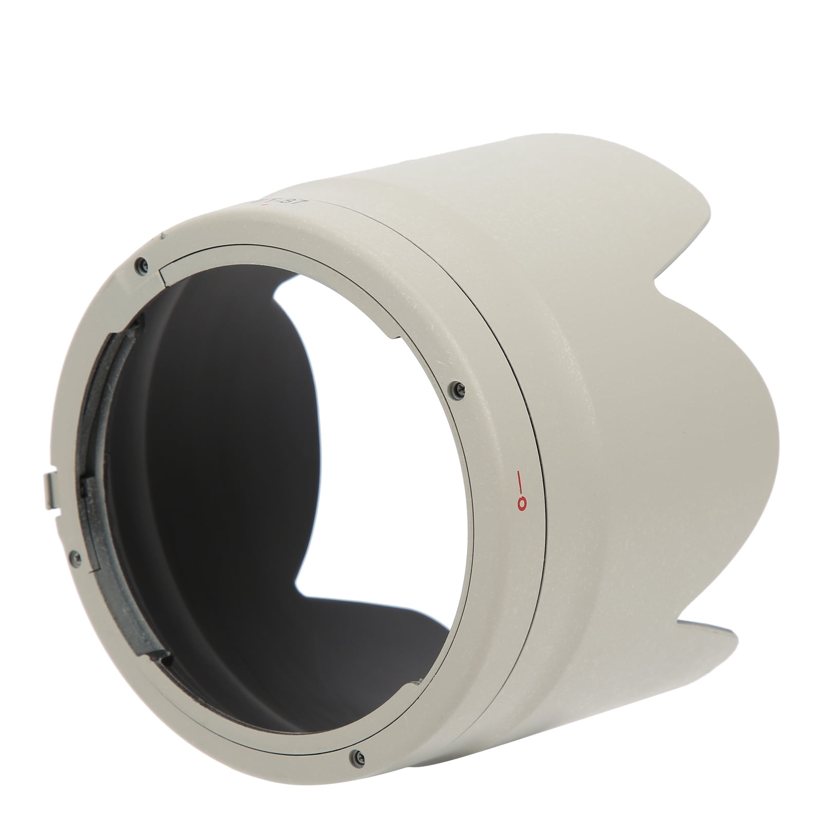 NFTIGB ET-87 Reversible Camera Lens Hood Shade Protector for Canon EF 70-200mm F2.8 USM IS II Lens, White (4.72 inches / 12 cm)