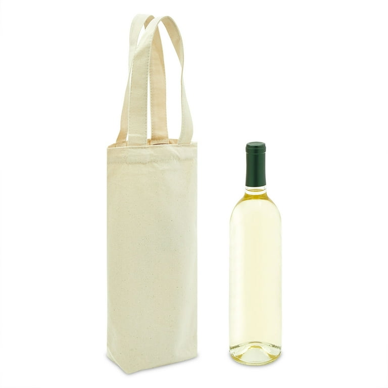 Canvas wine bottle bags hotsell