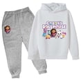 thumbnail image 3 of Sudadera con capucha de Gabby Cats para niños, ropa para casa de muñecas Gabby para niñas pequeñas, sudaderas con capucha y pantalones, conjuntos de 2 piezas, bonito disfraz para niños, chándales para, 3 of 4