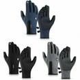 thumbnail image 6 of ACDANC 1Pairs Waterproof Gloves,Non-Slip Grip Bike Gloves,Cold Weather Gear Workout Gloves Women,L,Black, 6 of 7