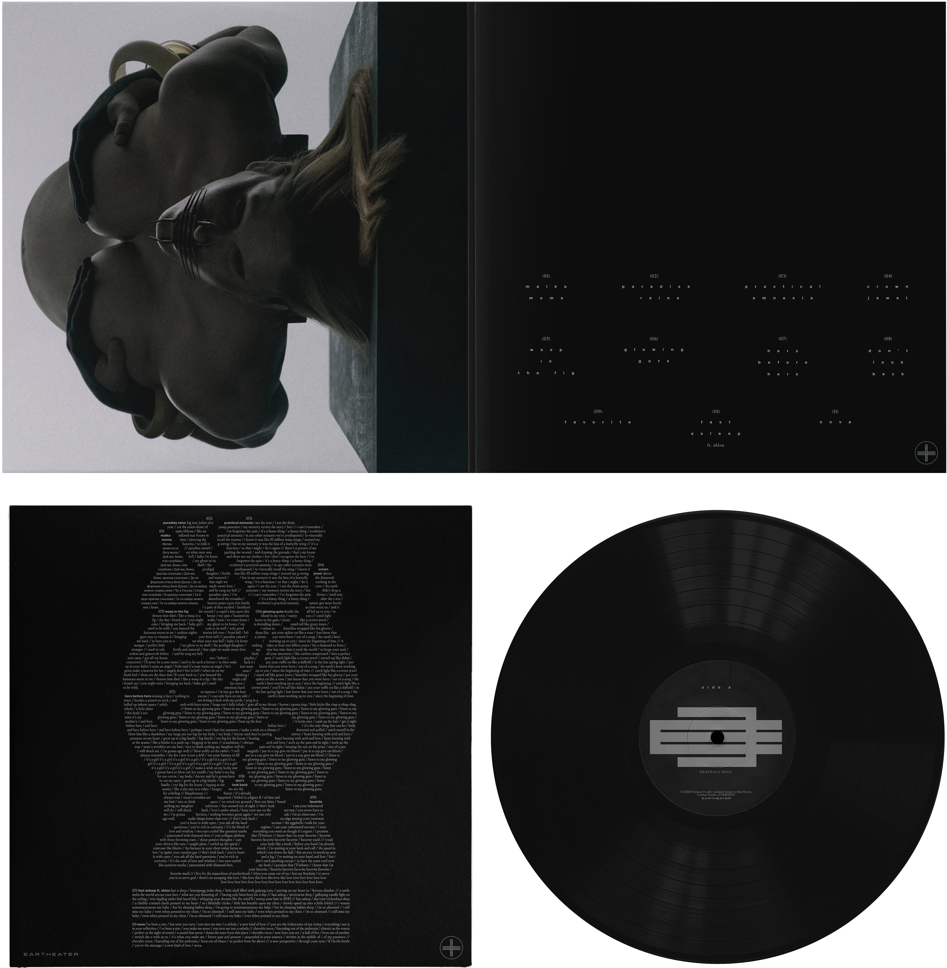 Eartheater - Heavenly Body: If I'm the Bottle You're the Message - Music & Performance - Vinyl