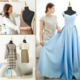 thumbnail image 7 of FreeLung Dress Form Mannequin with Detachable Metal Stand Adjustable Height, Leather Surface, 7 of 7