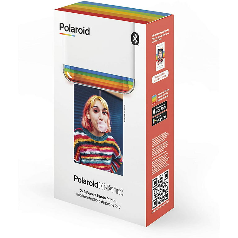 Polaroid Hi-Print - Bluetooth Connected 2x3 Pocket Photo Printer - Dye-Sub  Printer (Not Zink Compatible)