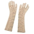 thumbnail image 2 of Guantes de Patinaje sobre Hielo, Guantes Térmicos para Patinar con Decoración de Diamantes de Imitación, Protección de Palma para Competición de Patin L, 2 of 8