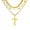 11, variant on Sdmnsg-T Cross Pendant Necklace for Women 14K Gold Plated Cubic Zirconia Necklace Minimalist Jewelry Gift for Women