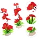 thumbnail image 3 of BRIGHTFUFU 2pcs Flor artificial Sushi Decoración de placas Flower Flower Flower Sashimi Decoración de placas, 3 of 8