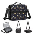 thumbnail image 5 of Sun and Moon Gothic Pattern Insulated Lunch Bag with Shoulder Strap and Bottle Holder,Bento School Lunch Bag Box,11x9.5x3.5 Inches, 5 of 5