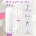 thumbnail image 2 of 7pcs Glass Cylinder Vases for Centerpieces - 8 Inch Tall Glass Vases for Flower, Clear Flower Vase Bulk Floating Candle Vase for Table Centerpiece Wedding Home Décor, 2 of 15