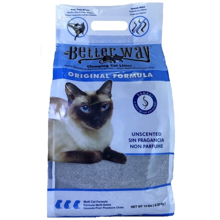 UPC 633843500156 product image for Better Way Original Cat Litter Unscented 14 Lb | upcitemdb.com