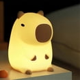 thumbnail image 3 of Capybara Night Light, Cute Nursery Lamp, Desk Table Decoration Lamp, 3 of 5