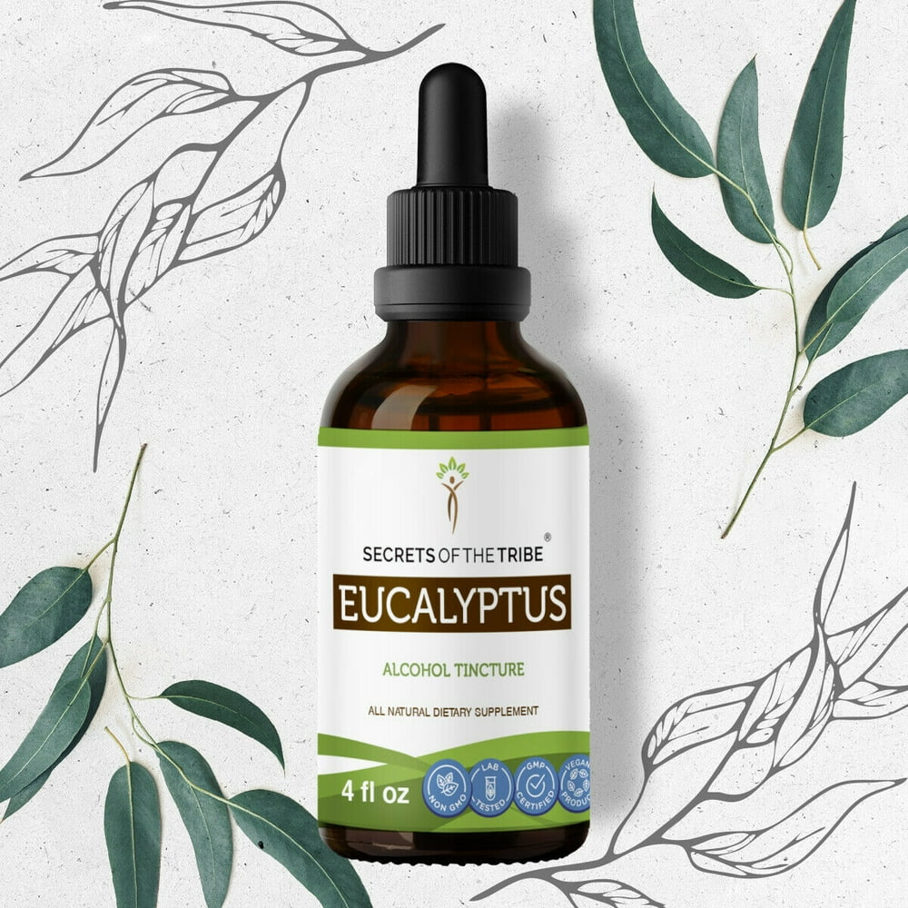 Eucalyptus Tincture Alcohol Extract, Organic Eucalyptus (Eucalyptus