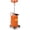 Orange, variant on Historyli 20 Gallon Oil Drain Tank,Portable Air Operated Drain Container, Adjustable Height Funnel,Leak-Proof Design, 4 Wheels & Built-in Toolbox for Auto Repair Garage,Yellow