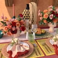 thumbnail image 2 of Peele Yellow Seagrass Placemats - Set of 4, 2 of 5