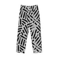 thumbnail image 4 of Daiia Weave Geometric Men's Sleep Pant with Pockets and Drawstring,Pajama Pants-Medium, 4 of 9