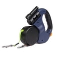 thumbnail image 2 of Pet Retractable Double-Headed Traction Rope with LED Lights Reflective Wear-Resistant Leash Suitable for Most Pets (Dark Gray / Red), 2 of 2