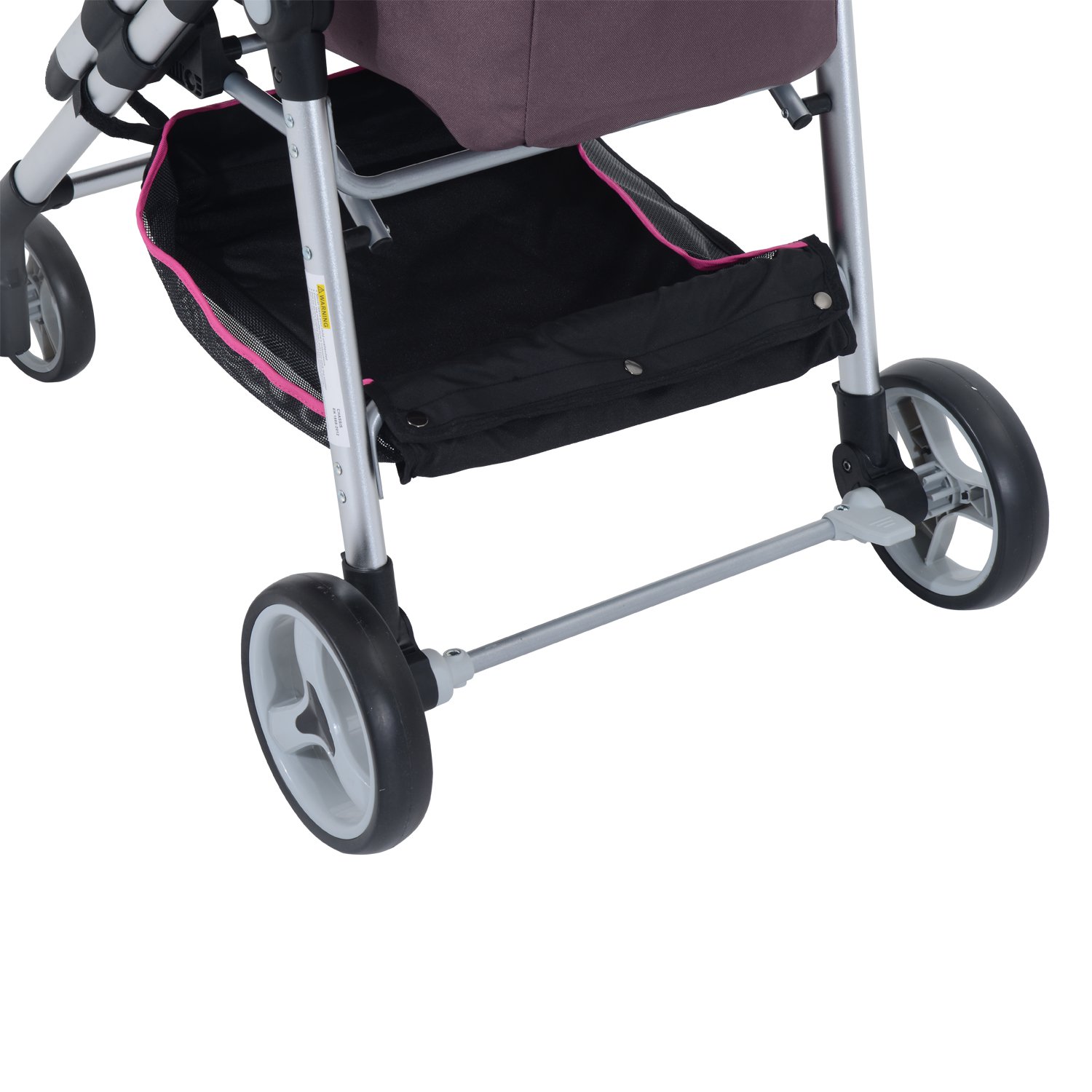Pawhut Four Wheel Cat\/ Dog Pet Stroller  Violet  Walmart.com