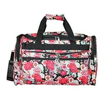 World Traveler 16-inch Carry-On Duffel Bag - Flowers