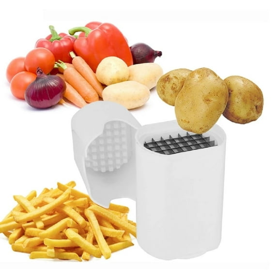 One-Step Potato French Fry Cutter – Versatile Vegetable & Fruit Dicer for Easy Slicing by TIKA