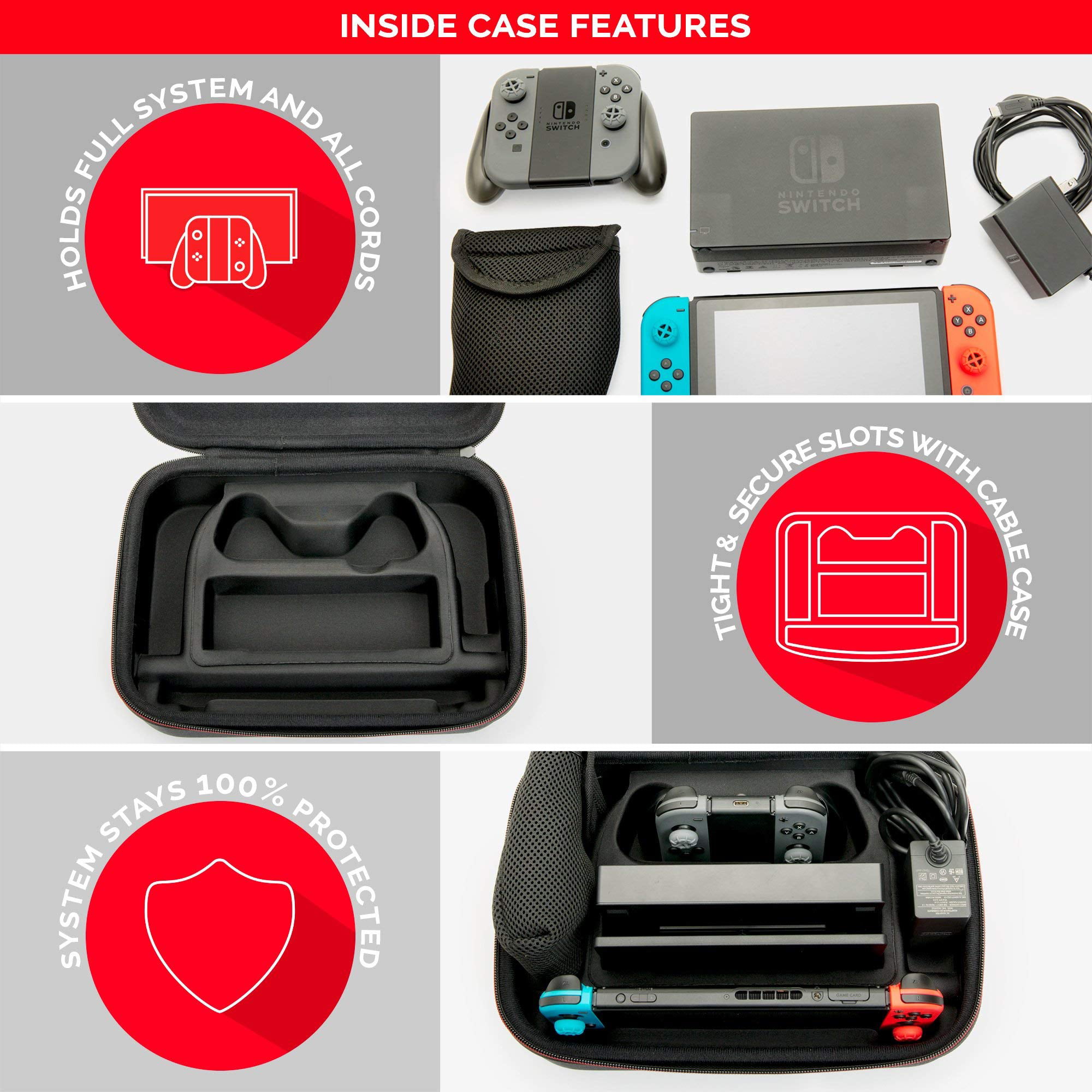 rds game traveler deluxe system case