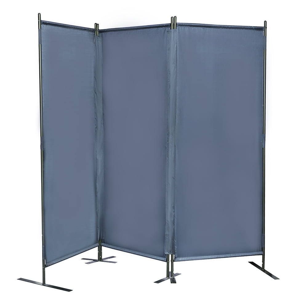 Kepooman Room Divider Folding Privacy Screen, Tall Extra Wide Partition Foldable Panel Wall Divider, Room Dividers and Folding Privacy Screens, Gray Kepooman Room Divider Folding Privacy Screen, Tall Extra Wide Partition Foldable Panel Wall Divider, Room Dividers and Folding Privacy Screens, Gray
