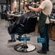 thumbnail image 4 of Silla Barberia Negra Lisa Nanofort Estetica Salon Belleza, 4 of 8